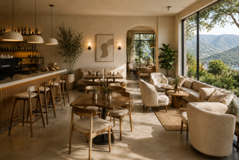 Why Every Successful Café Has Three Types  of Seating