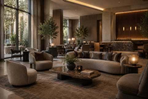 How Luxury Hotels Design Seating That Makes Guests Stay Longer
