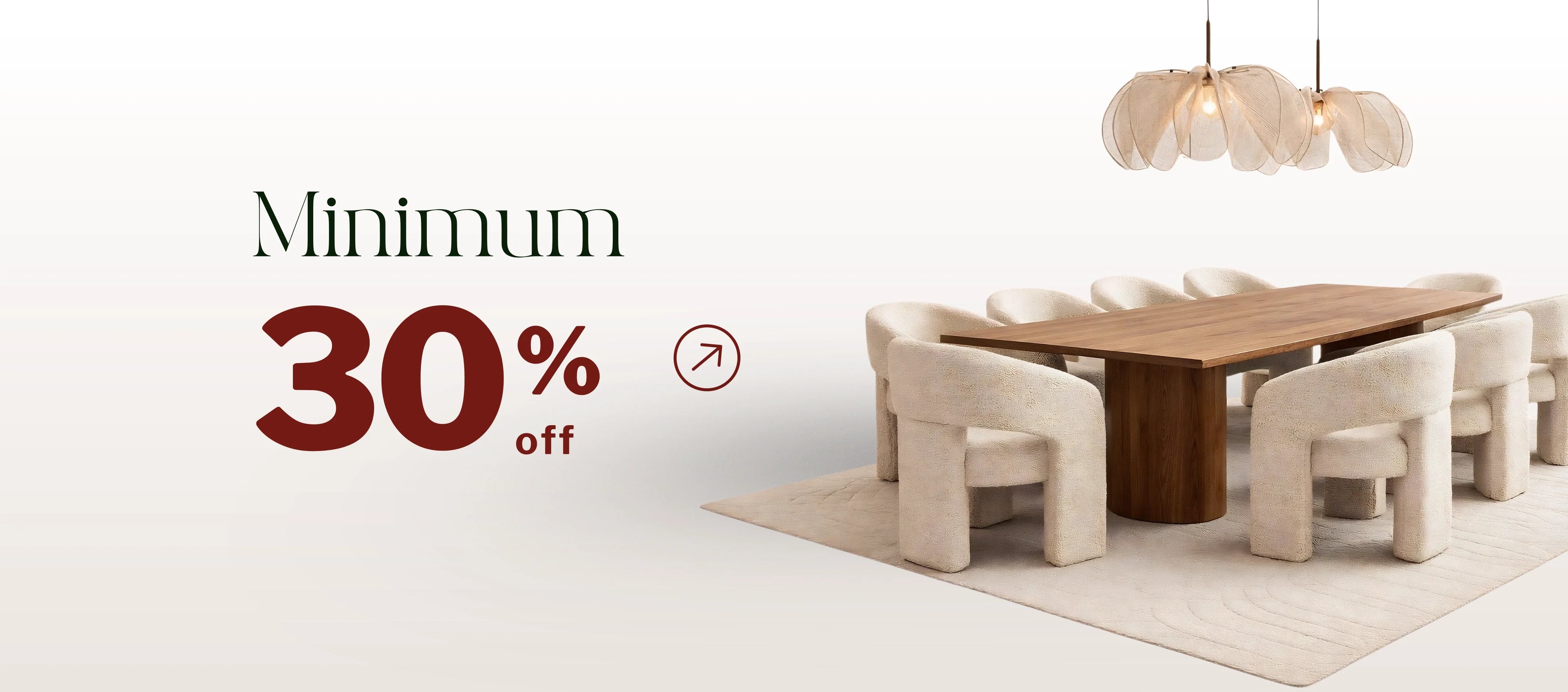 Minimum 30% Off