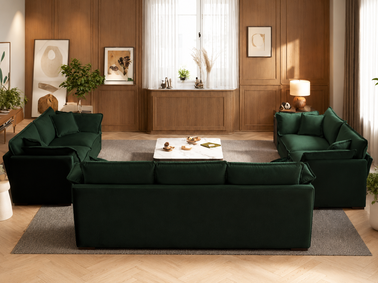 Vela 7+-seater sofa