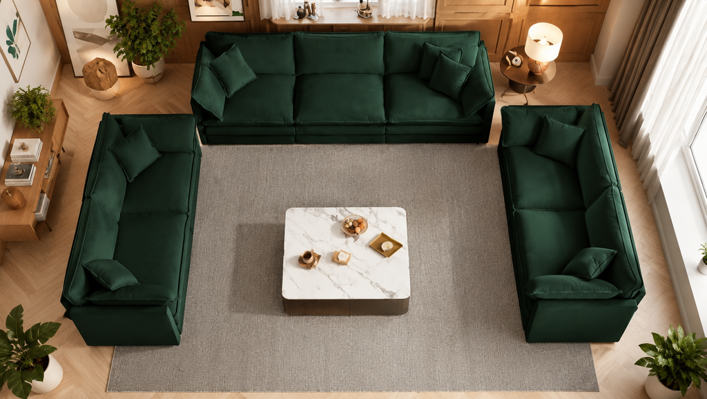 Vela 7+-seater sofa