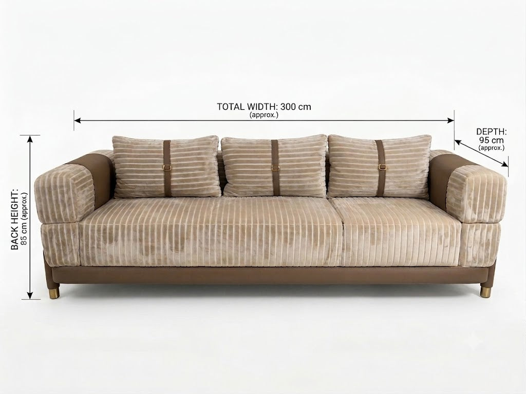 Astraea 3-seater sofa
