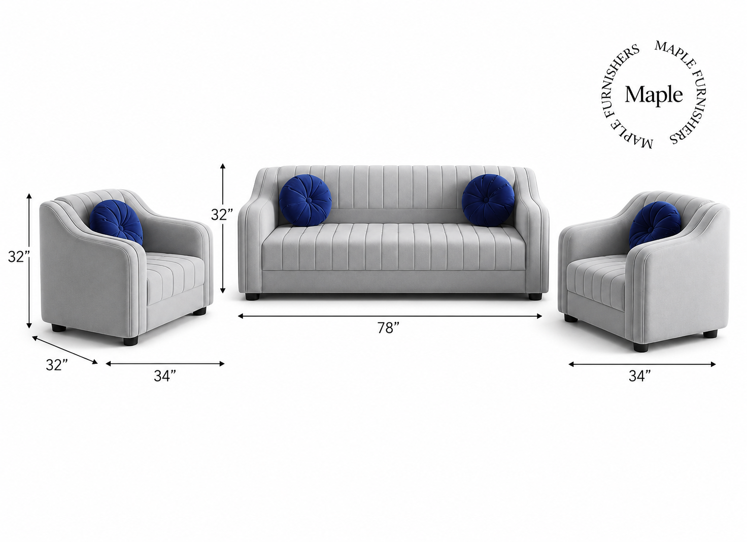 Aria 5-seater sofa