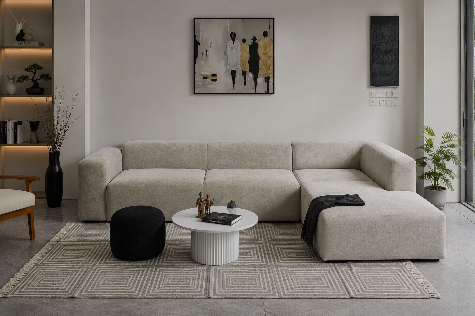 Nysa 5-seater sofa