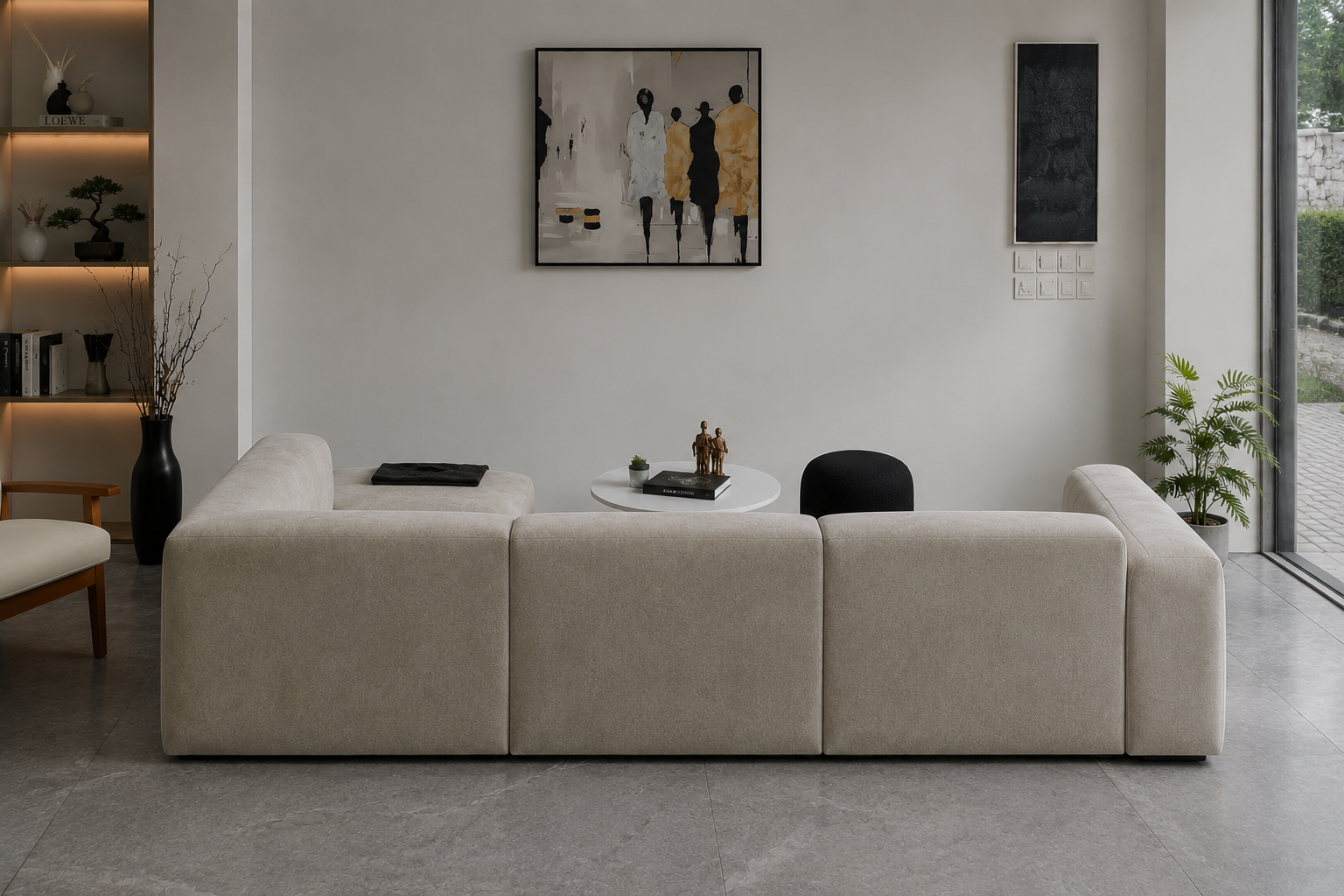 Nysa 5-seater sofa