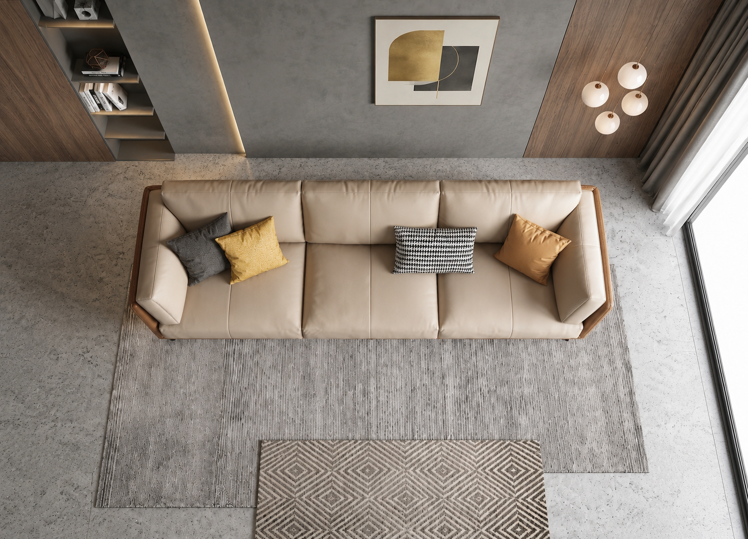Lunae 3-seater sofa