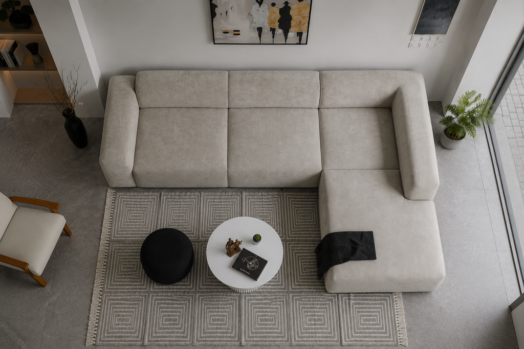 Nysa 5-seater sofa