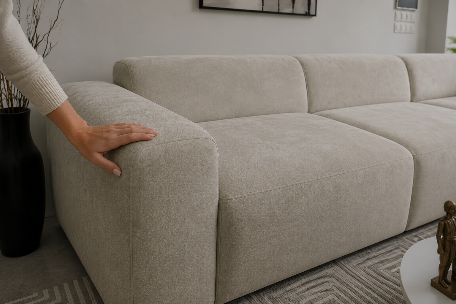 Nysa 5-seater sofa