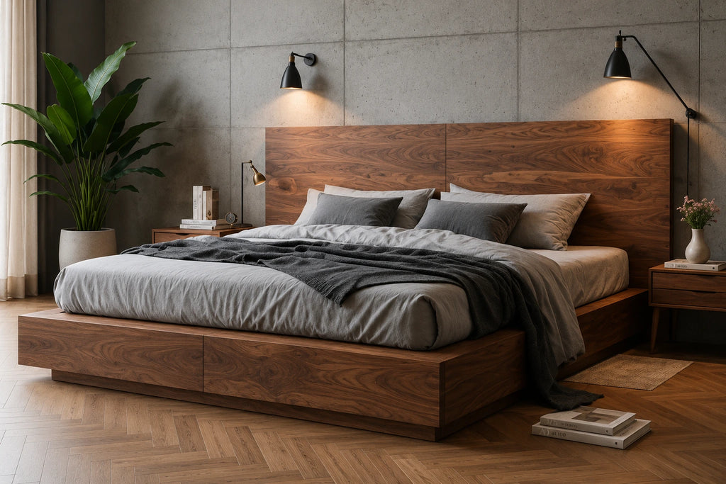 Rosemont Bed - Rosewood