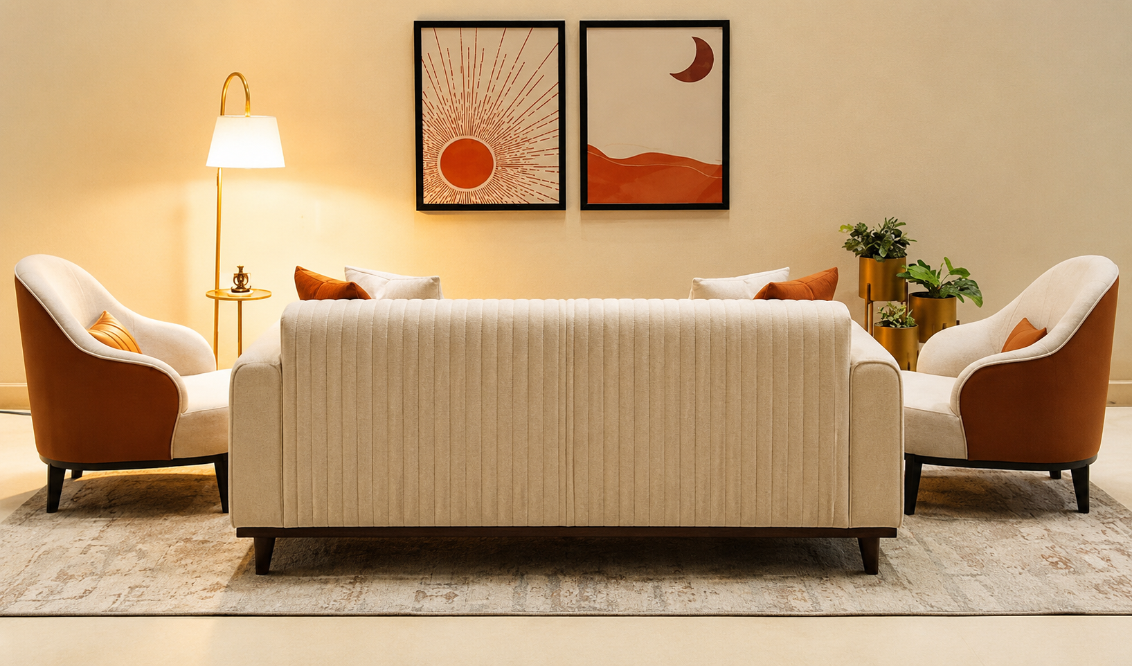 Zaria 5-seater sofa