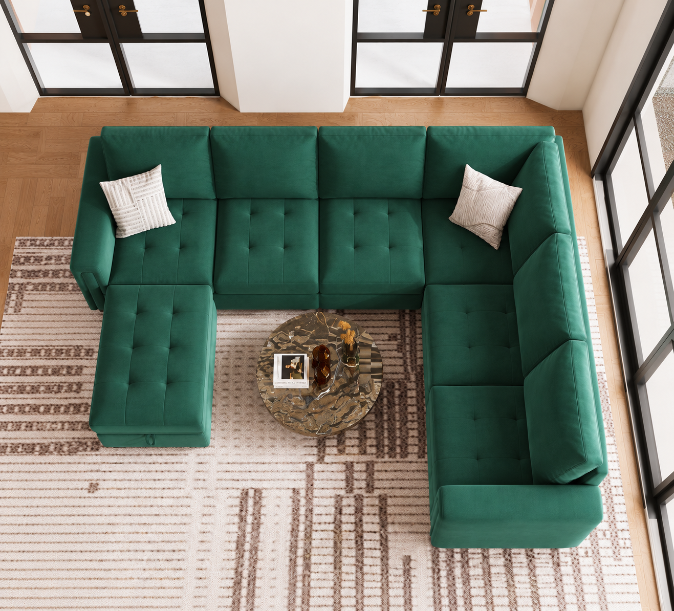 Rhea 7+-seater sofa