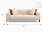 Zaria 5-seater sofa