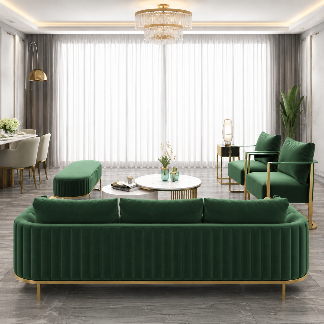 Alcyone 7+-seater sofa