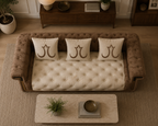 Valencia 3-seater sofa