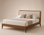 Winslow Bed - Walnut Oatmeal