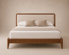 Winslow Bed - Walnut Oatmeal