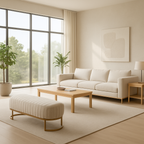 Verona Curved Base Upholstered Bench – Champagne Velvet