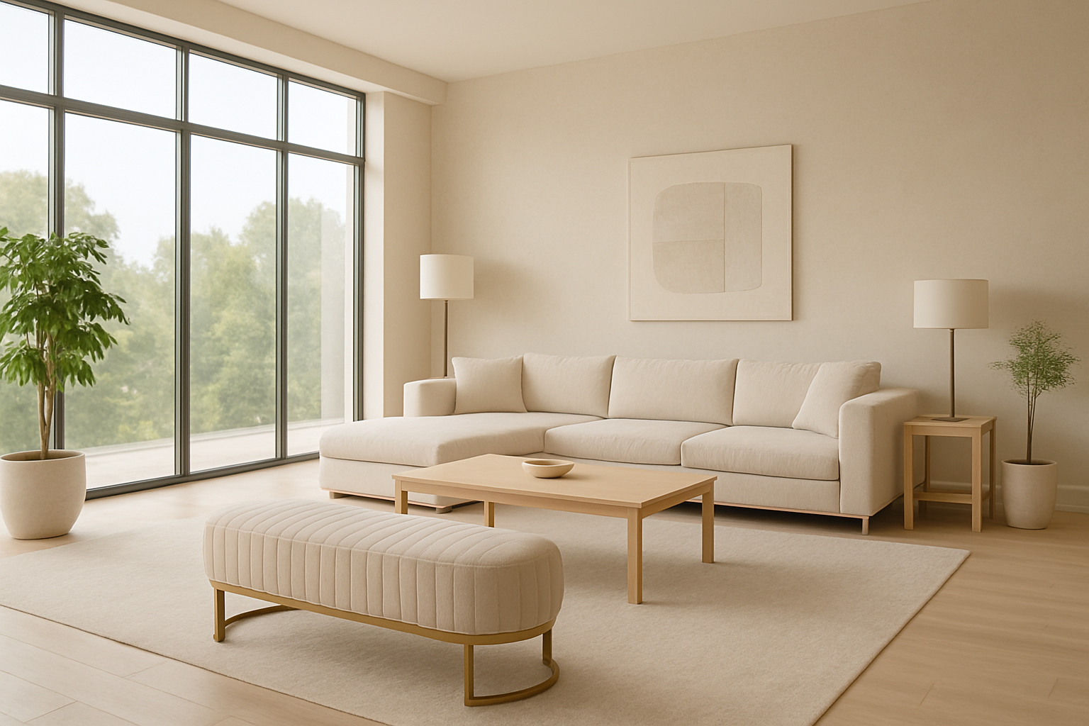 Verona Curved Base Upholstered Bench – Champagne Velvet