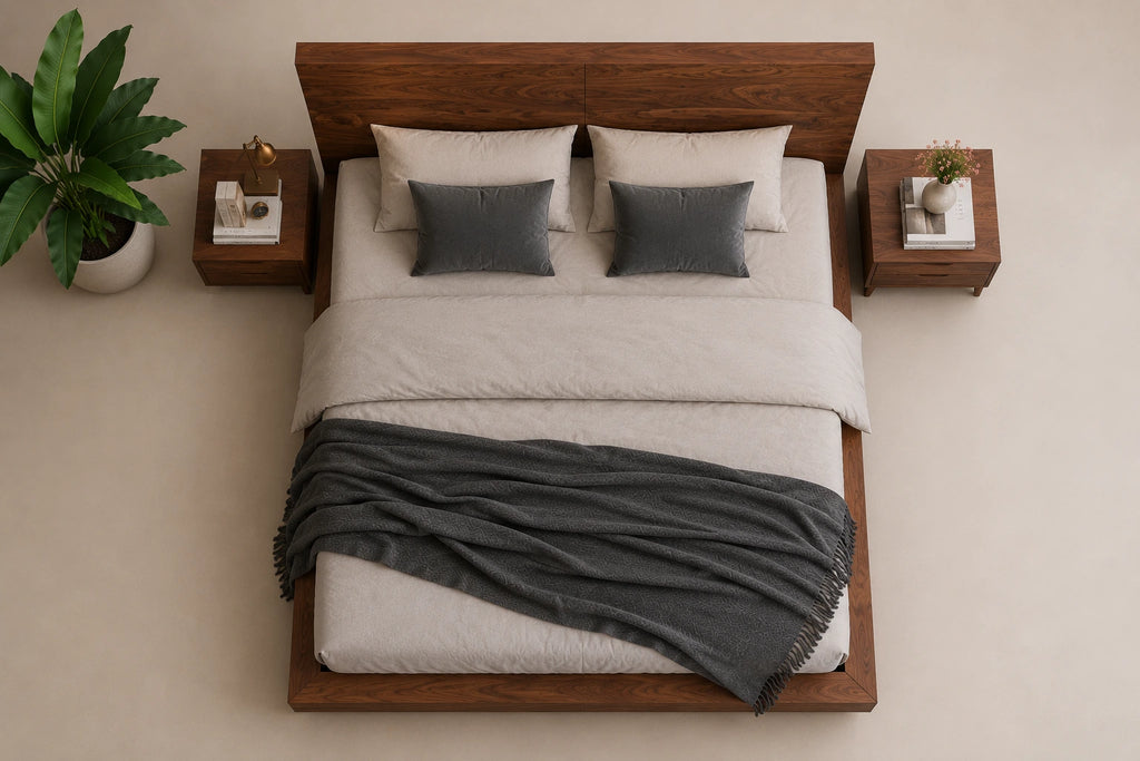 Rosemont Bed - Rosewood
