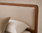 Winslow Bed - Walnut Oatmeal