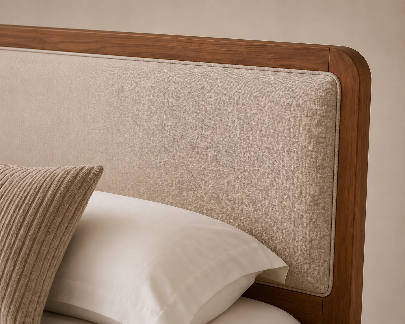 Winslow Bed - Walnut Oatmeal