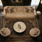 Elysian Marble Living Room Set