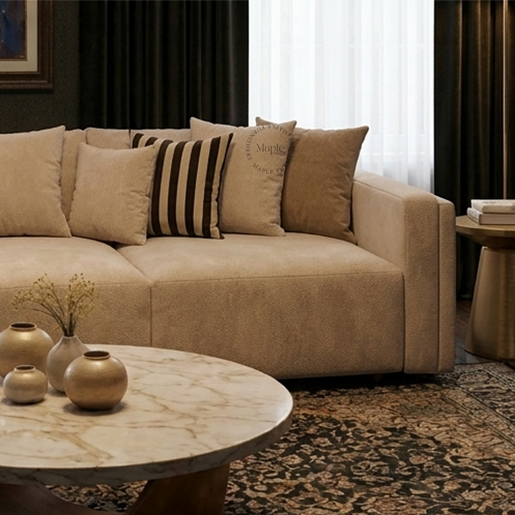 Elysian Marble Living Room Set