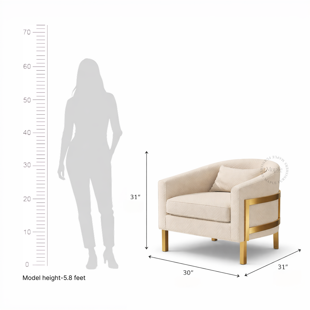 Lurex Accent Chair