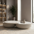 Aeris Marble Nesting Center Table